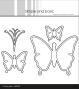 Preview: Simple and Basic - Stanzschablone "Simple Butterflies Solid" Dies