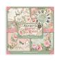 Preview: Stamperia - Designpapier "House of Roses" Maxi Paper Pack 8x8 Inch - 22 Bogen