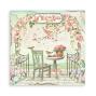 Preview: Stamperia - Designpapier "House of Roses" Maxi Paper Pack 8x8 Inch - 22 Bogen