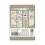 Preview: Stamperia - Washi Papier "House of Roses" Washi Pad 14,8x21cm - 8 Bogen