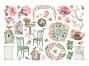 Preview: Stamperia - Stanzteile "House of Roses" Die Cuts Ephemera