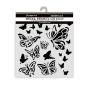 Preview: Stamperia - Schablone 12x12cm "Papillon" Stencil