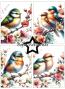 Preview: Paper Favourites - Designpapier "Birds and Flowers" Paper Pack A6 - 24 Bogen