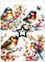 Preview: Paper Favourites - Designpapier "Birds and Flowers" Paper Pack A6 - 24 Bogen