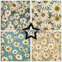 Preview: Paper Favourites - Designpapier "Vintage Daisies" Paper Pack 12x12 Inch 8 Bogen