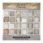 Preview: Tim Holtz - Idea Ology - Designpapier "French Industrial" Paper Pack 12x12 Inch - 24 Bogen 