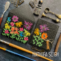 Preview: Sizzix - Stanzschablone "Side-Order Floristry" Thinlits Craft Dies by Tim Holtz