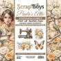 Preview: ScrapBoys - Stanzteile "Paula's Attic" Pop Up Paper Pack 6x6 Inch - 24 Bogen