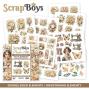 Preview: ScrapBoys - Stanzteile "Paula's Attic" Pop Up Paper Pack 6x6 Inch - 24 Bogen