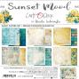 Preview: Craft OClock - Designpapier "Sunset Mood" Basic Paper Pack 8x8 Inch - 24 Bogen