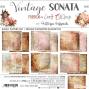 Preview: Craft OClock - Designpapier "Vintage Sonata" Basic Paper Pack 8x8 Inch - 24 Bogen