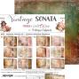 Preview: Craft OClock - Designpapier "Vintage Sonata" Medium Paper Pack 8x8 Inch - 24 Bogen