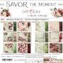 Preview: Craft OClock - Designpapier "Savor The Moment" Medium Paper Pack 8x8 Inch - 24 Bogen