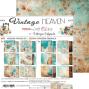 Preview: Craft OClock - Designpapier "Vintage Heaven" Medium Paper Pack 8x8 Inch - 24 Bogen