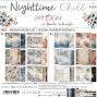 Preview: Craft OClock - Designpapier "Nighttime Chill" Medium Paper Pack 8x8 Inch - 24 Bogen