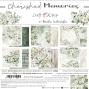 Preview: Craft OClock - Designpapier "Cherished Memories" Paper Pack 8x8 Inch - 24 Bogen