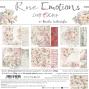 Preview: Craft OClock - Designpapier "Rose Emotions" Paper Pack 8x8 Inch - 24 Bogen