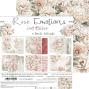 Preview: Craft OClock - Designpapier "Rose Emotions" Medium Paper Pack 8x8 Inch - 24 Bogen