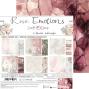 Preview: Craft OClock - Designpapier "Rose Emotions" Medium Paper Pack 8x8 Inch - 24 Bogen