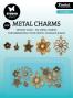 Preview: Studio Light - Metallanhänger "Flowers" Metal Charms 