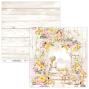 Preview: Mintay Papers - Designpapier "Blossom Serenity" Scrapbooking Paper Pad 12x12 Inch - 12 Bogen