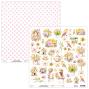 Preview: Mintay Papers - Designpapier "Blossom Serenity" Scrapbooking Paper Pad 12x12 Inch - 12 Bogen