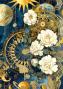 Preview: Ciao Bella - Decopatch Papier "Celestial Mixed" Rice Paper A5 - 8 Bogen