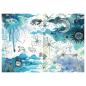Preview: Sizzix - Schablone & Stempelset "Dreamscape" Stencil &  Clear Stamps by Vic Hollins