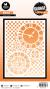 Preview: Studio Light - Schablone "Clocks & Grid" Stencil Grunge Collection