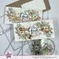 Preview: Kulricke Stempel "Blumen Kreis" Clear Stamp Motiv-Stempel