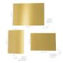 Preview: Faltkarte mit Briefumschlag DIN A5 in metallic gold