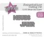 Preview: Kulricke Stanzschablone "Neues Jahr" Insert Craft Die 