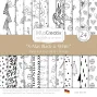 Preview: LaCreativ - Designpapier "X-Mas Black & White" Paper Pack 6x6" - 24 Bogen