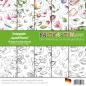 Preview: Designpapier Aquarell Flowers 12x12