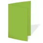 Preview: Doppelkarte - Faltkarte 240g/m² DIN A6 in grasgrün