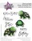 Preview: Kulricke Stempel "Schildkröten" Clear Stamp