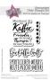 Preview: Kulricke Stempelset "Kaffee ist Therapie" Clear Stamp