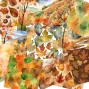 Preview: LaCreativ - Designpapier "Herbstlandschaft" Paper Pack 6x6" - 24 Bogen