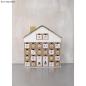 Preview: Rayher Pappmache - Adventskalender Haus - 36x6,5x40cm