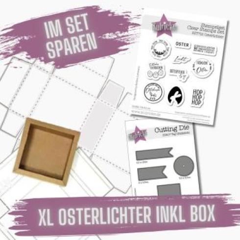 Kulricke Stempel & Stanze Set "Osterlichter groß"