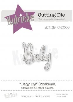 Kulricke Stanzschablone "Baby Big" Craft Die | Stanze