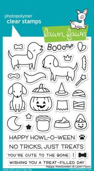 Lawn Fawn Stempelset "Happy Howloween" Clear Stamp