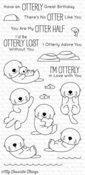 My Favorite Things - "Otterly Love You" Clear Stamp (BB-42)