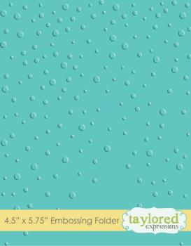 Taylored Expressions Embossing Folder "Snowfall"