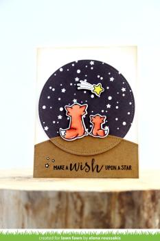 Lawn Fawn Stempelset "Upon A Star" Clear Stamp