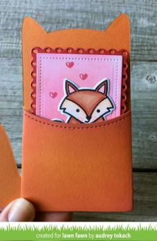 Lawn Fawn Craft Die - Stitched Gift Card Pocket