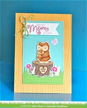 Lawn Fawn Stempelset "Mom + Me" Clear Stamp