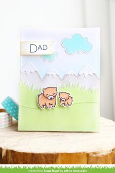 Lawn Fawn Stempelset "Dad + Me" Clear Stamp