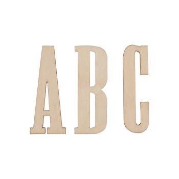 Alphabet "Buchstaben" aus Holz - 5cm (26Stk)