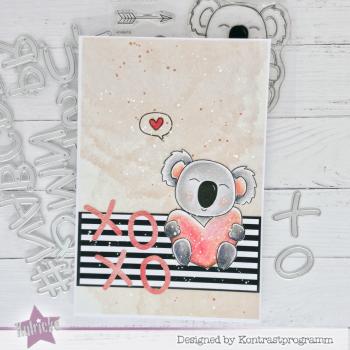 Kulricke Stempel "Koala Liebe" Clear Stamp